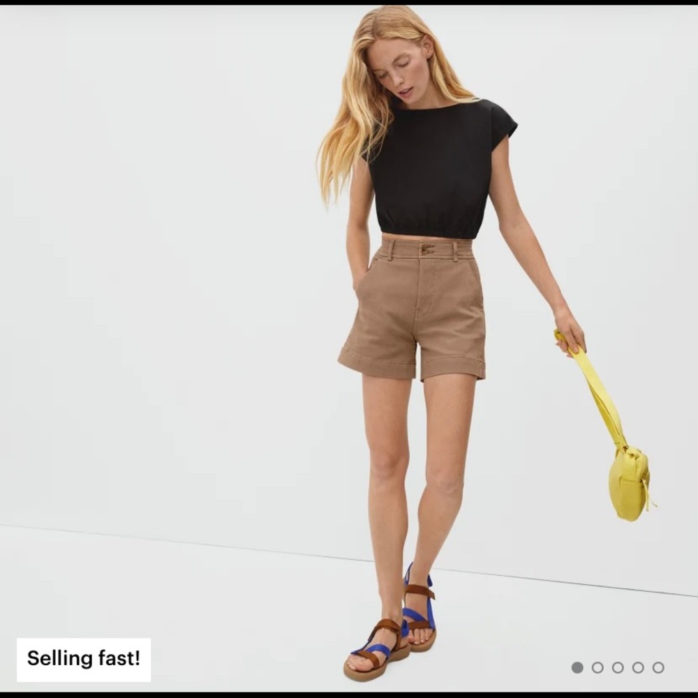 Everlane Way High Canvas Short